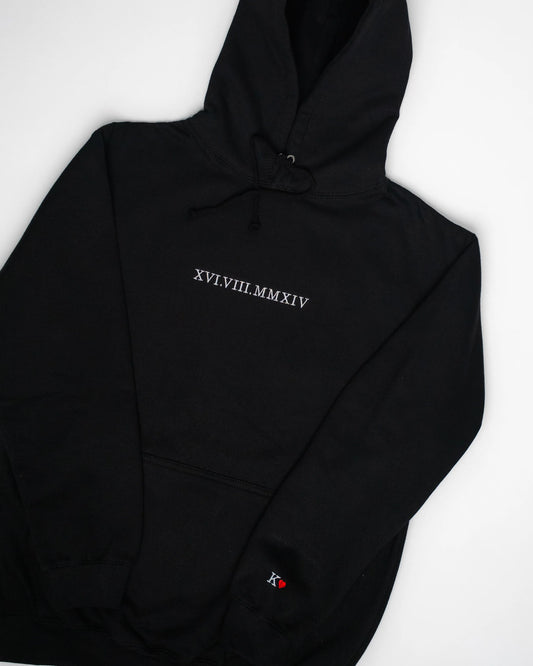 Bluza z Haftem - Twoja Data | Czarna